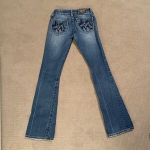 Miss Me Light Blue Boot Cut Jeans